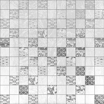 Мозаика Glent Декор Mosaic Vesta Silver 30.5x30.5
